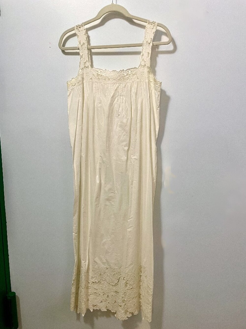 Doen Dresses | Doen “Ellen” White Lace Trim Dress | Color: White  |  Size: Small